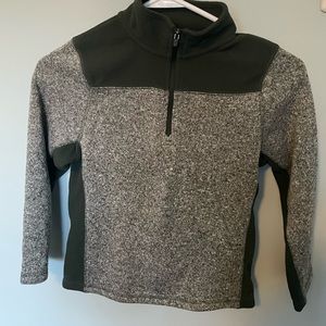 Hunter green 1/4 zip jacket